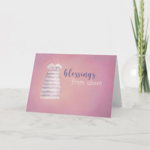 Baby blessing Card for Her
