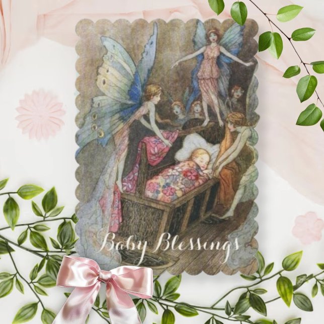 Baby Blessings Baby Shower Invitation (Creator Uploaded)