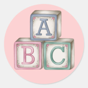 Baby Blocks Stickers