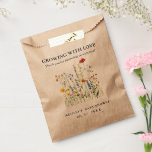 Baby bloom Baby shower Seed Packet Favours Favour Bags