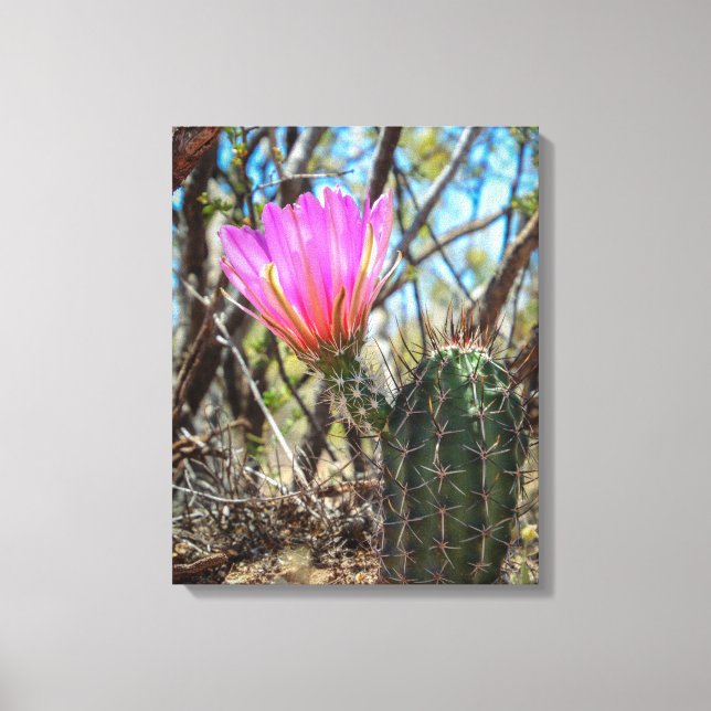 Baby bloom canvas print (Front)