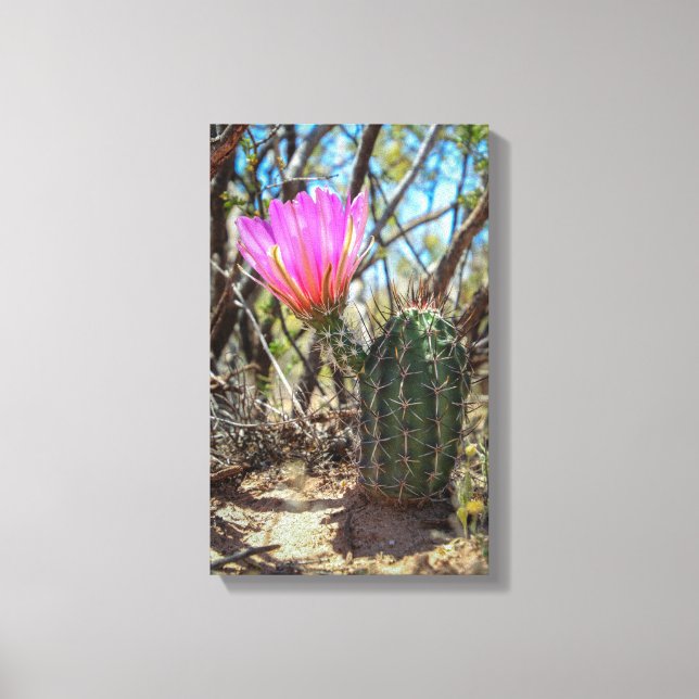 Baby bloom canvas print (Front)