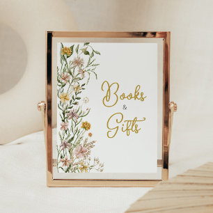 Baby Bloom Wildflower Spring Books and Gifts Poster