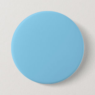 Baby Blue 7.5 Cm Round Badge