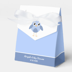 Baby Blue Bird Baby Shower Favour Box