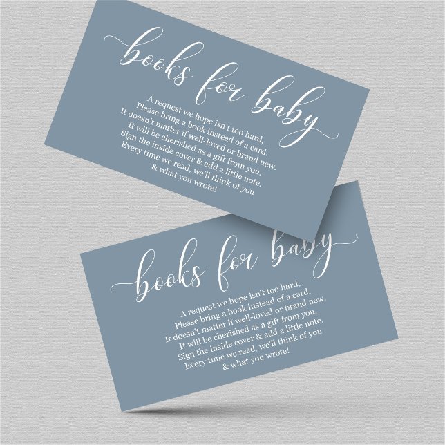 Baby Blue Book Request - Baby Shower Invitation (Creator Uploaded)