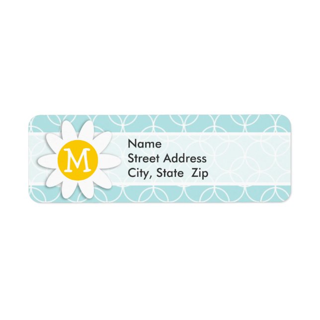 Baby Blue Circles; Daisy (Front)