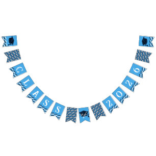 Baby Blue Class of 2026 Graduation Hanging Banner