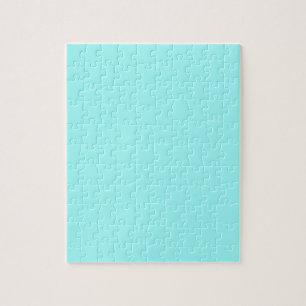 Baby Blue Colour Customised Designer Jigsaw Puzzle
