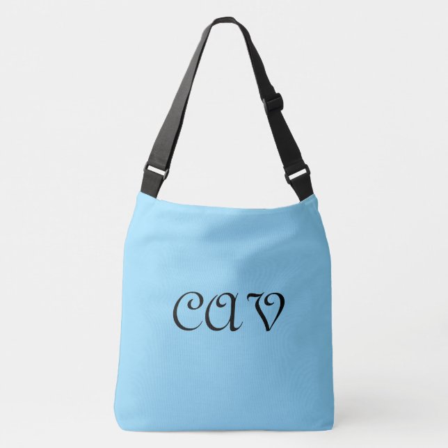 Baby Blue  Crossbody Bag (Front)