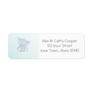 Baby Blue Elephant