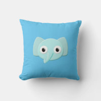Baby Blue Elephant Drawing