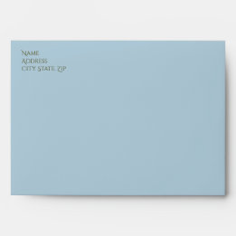 Baby Blue Envelope A7