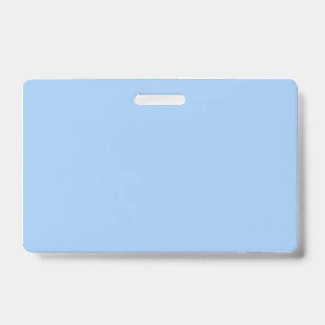 Baby blue eyes (solid colour)  ID badge (Front)
