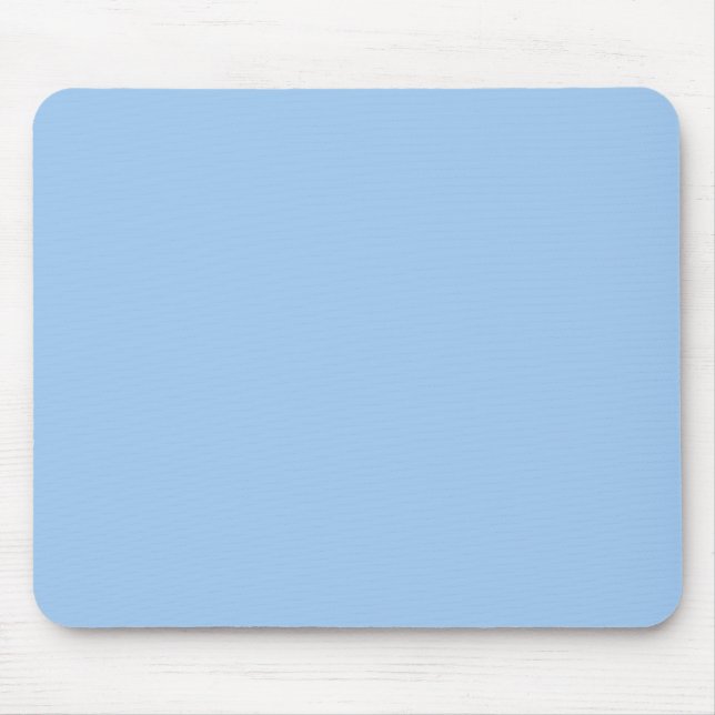 Baby blue eyes (solid colour)  mouse pad (Front)
