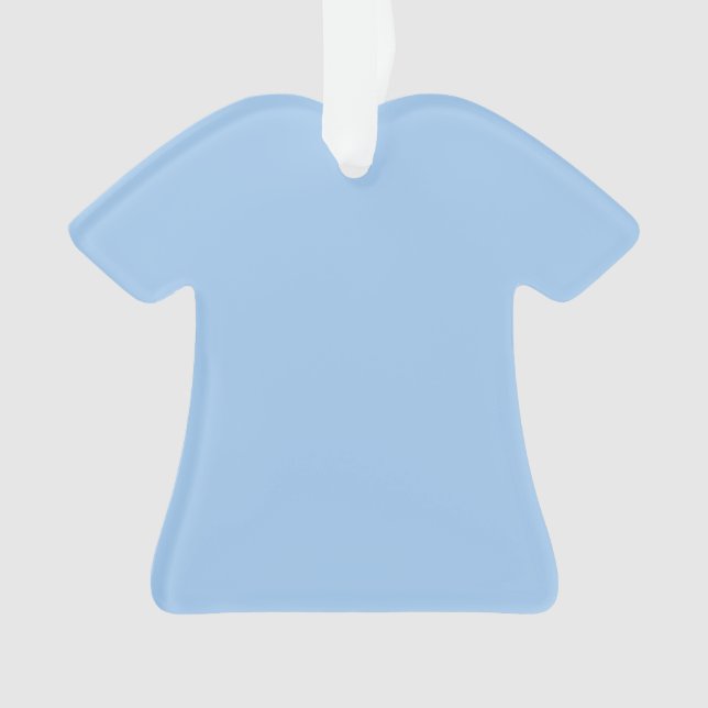Baby blue eyes (solid colour)  ornament (Front)