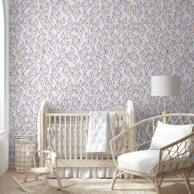 Baby Blue Flowers Wallpaper (Kids)