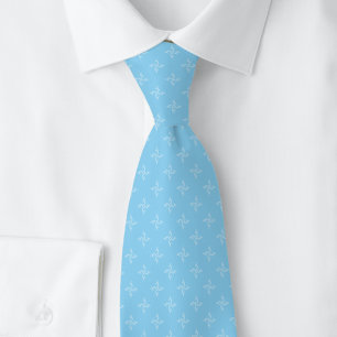 Baby Blue Honeysuckle Tie