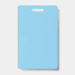 Baby Blue ID Badge