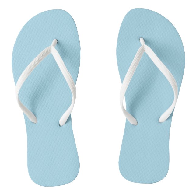 Baby Blue Jandals (Footbed)