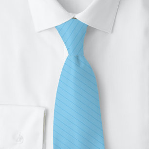 Baby Blue Pinstripe Tie