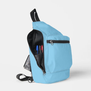 Baby Blue Sky Solid Colour Sling Bag