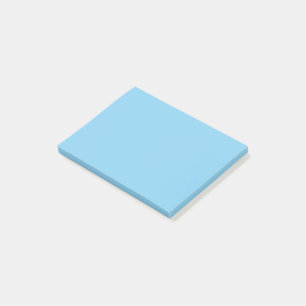 Baby blue  (solid color) post-it notes
