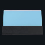 Baby Blue Solid Colour | Classic | Elegant Desk Business Card Holder<br><div class="desc">Baby Blue Solid Colour | Classic | Elegant | Trendy | Stylish | Gift</div>