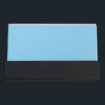 Baby Blue Solid Colour | Classic | Elegant Desk Business Card Holder<br><div class="desc">Baby Blue Solid Colour | Classic | Elegant | Trendy | Stylish | Gift</div>