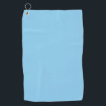 Baby Blue Solid Colour | Classic | Elegant Golf Towel<br><div class="desc">Baby Blue Solid Colour | Classic | Elegant | Trendy | Stylish | Gift</div>