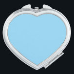 Baby Blue Solid Colour | Classic | Elegant Makeup Mirror<br><div class="desc">Baby Blue Solid Colour | Classic | Elegant | Trendy | Stylish | Gift</div>