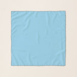 Baby Blue Solid Colour Scarf<br><div class="desc">Baby blue solid colour</div>
