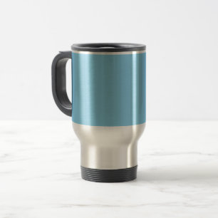 Baby blue  (solid colour) travel mug