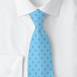 Baby Blue Starburst Tie