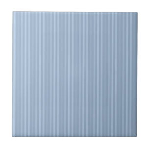 Baby Blue Stripes Pattern Vertical Stripes Tile