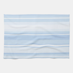 Baby blue stripes tea towel