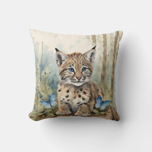 Baby Bobcat Boys Cushion