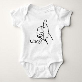 Baby body NICE THUMB UP Baby Bodysuit