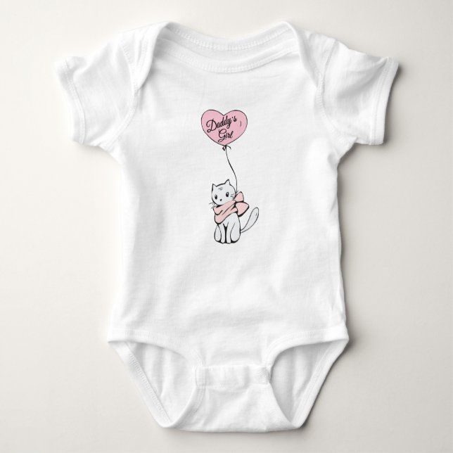 Baby Body Suit: Daddy's Girl Bodysuit (Front)