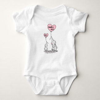 Baby Body Suit: Daddy's Girl Mama's Princess Bodysuit