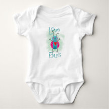 Baby Body Suit Love Bug
