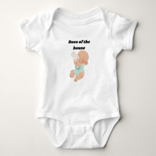 Baby Bodysuit – Boss of the House