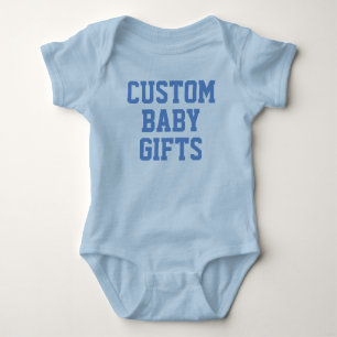 Baby Bodysuit Custom Baby Gifts Blank Template