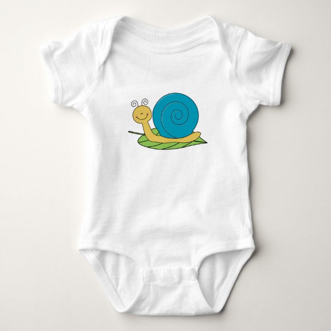 Baby Bodysuit/Cute Snail Bodysuit (Front)