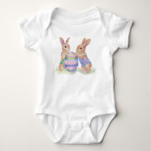 Baby Bodysuit Egg Bunnies