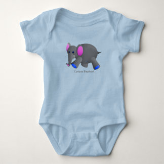 Baby Bodysuit Elephant