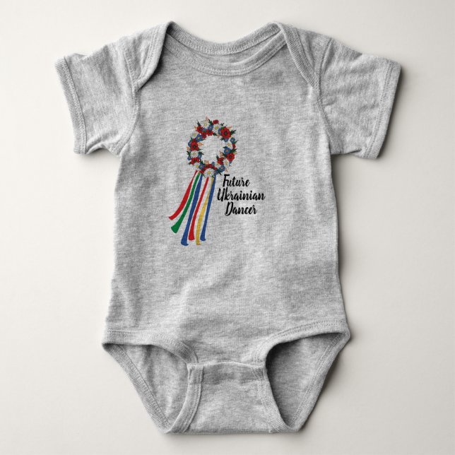 Baby Bodysuit - Future Ukrainian Dancer (Front)