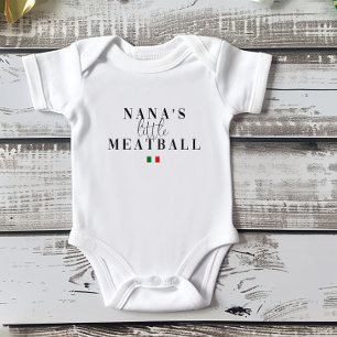 Baby bodysuit Little Meatball Italian Baby