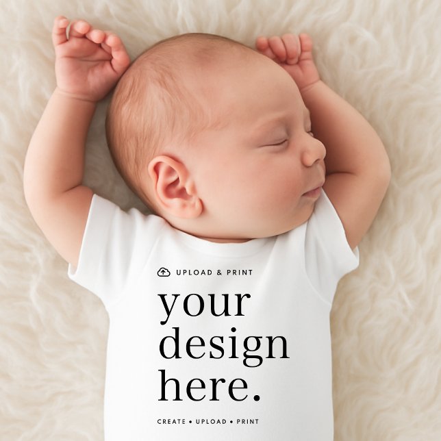 Baby Bodysuit Outfit Your Design Upload (Creator Uploaded)