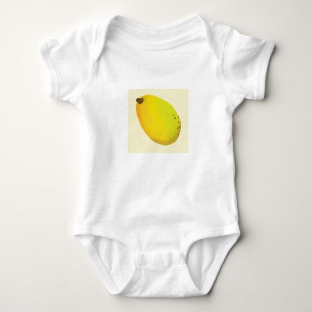 Baby Bodysuit Tee with Mango Design (Front)